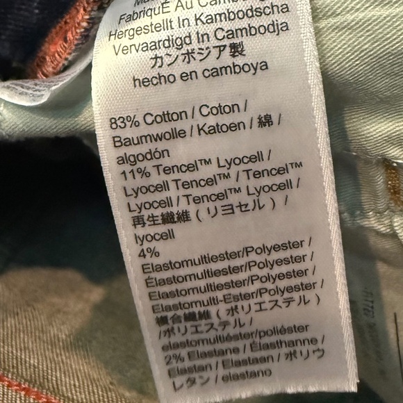 J Crew Vintage Straight Stretch Medium Wash jeans size 26 - Picture 5 of 6